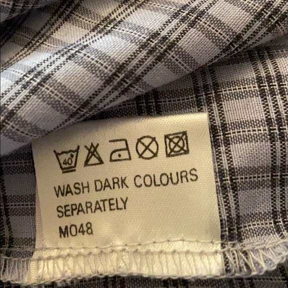 Mens Originals Checkered Causal Button Down Shirt - Picture 5 of 6